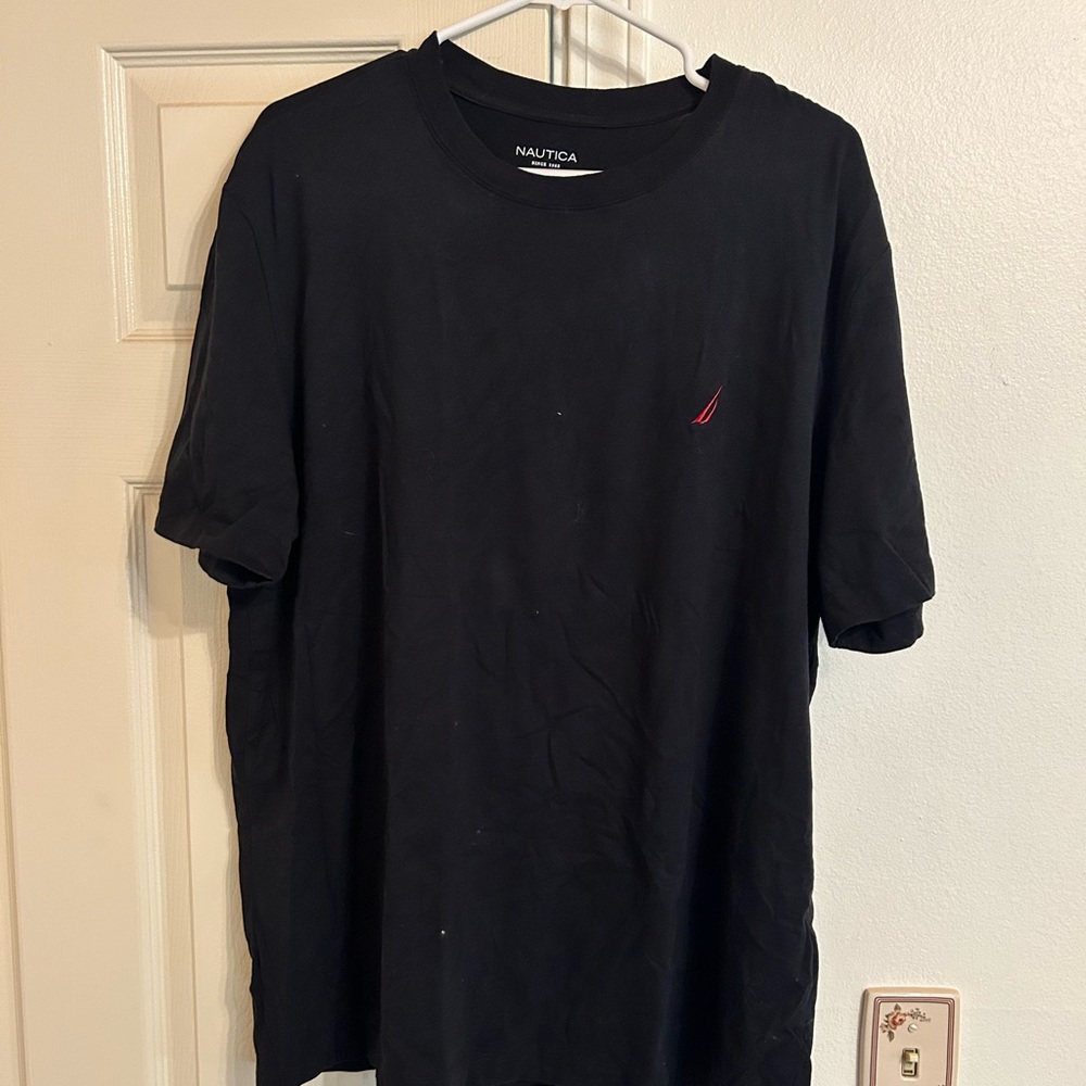Plain black shirt